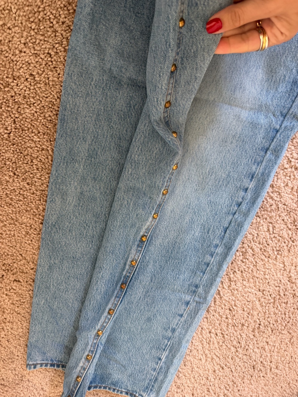 Universal Thread Studded Jeans - Picture 2 of 4